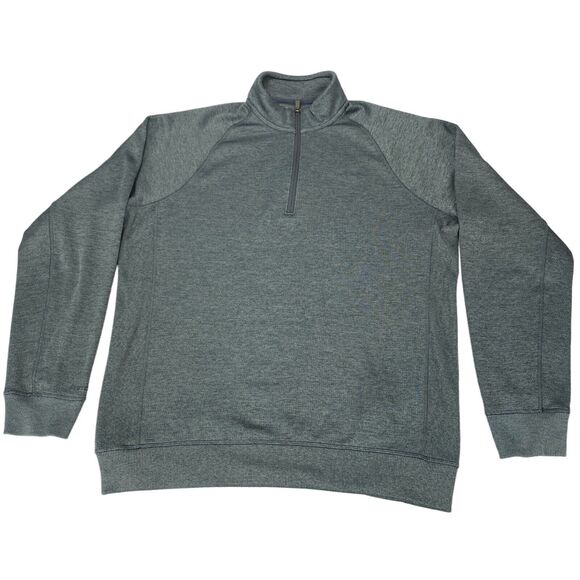Under armour Storm1 Sweatshirt Mens Large Gray Coldgear Logo Quarter Zip - Picture 12 of 16